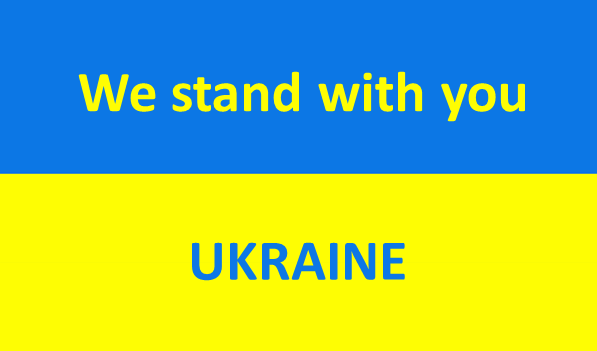 Solidarität mit der Ukraine Wir stehen an der Seite der Ukraine und verurteilen die Agression durch Russland